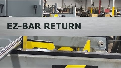Bar Return for Centerless Grinders