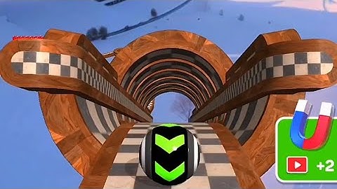 Sky Rolling Ball 3D Gameplay Speedrun Max All Levels 1436