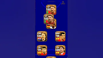 تشكيلة أفضل 11 لاعب في القرن 21 بيس 2025 موبايل Efootball 2025 Mobile Efootball 