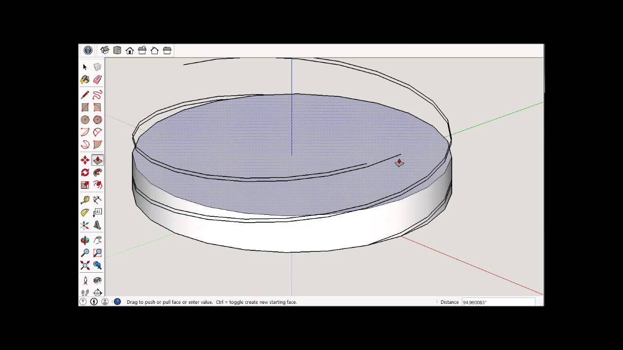 How To Make An ACME Screw Thread In SketchUp YouTube