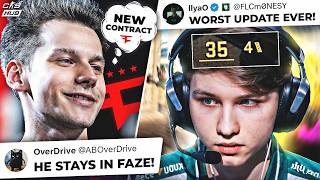 FROZEN TO STAY IN FAZE? THE MOST CONTROVERSIAL CS UPDATE! WILL ASH COACH FAZE? CS NEWS, BLAST