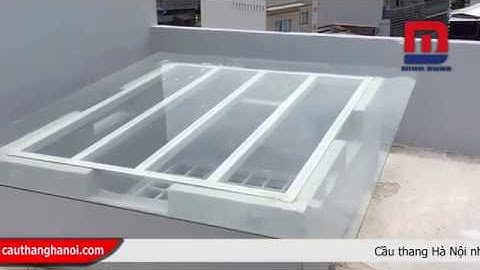 Mái kính cường lực giếng trời thi công và lắp đặt trọn gói giá rẻ
