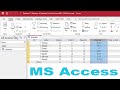 How to add calculated field to get average columns in table MS access database
