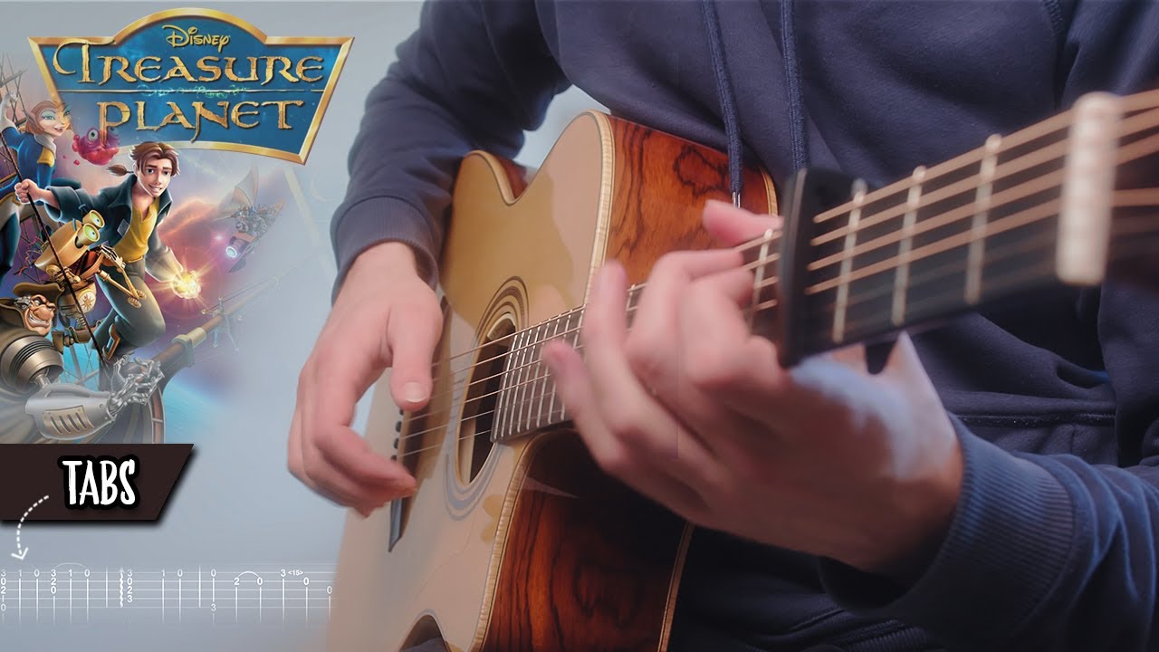 I'm Still Here - John Rzeznik (Jim's Theme Fingerstyle Guitar Cover) | Treasure Planet OST