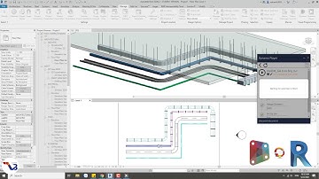 VieBIM | Gắn Giá Đỡ Tự Động Hệ Thống Cơ Điện Bằng Dynamo/  Auto Hanger for MEPF System by Dynamo