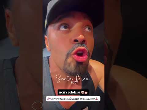Tirullipa deixando o recado sobre o Circo
