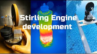Stirling Engine - the development of a DIY engine