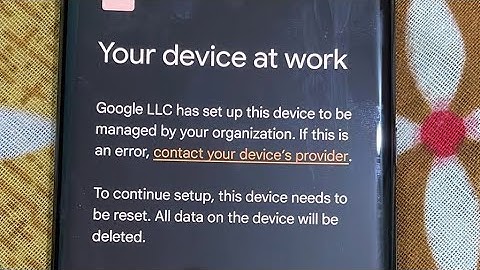 Google Pixel MDM/Demo Solution (Managed by admin) All Models Remove android 13 Supported
