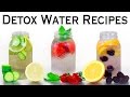 🔥 INSTANT BELLY FAT BURNERS! 3 Detox Water Recipes for Weight Loss, Energy, & Anti-Aging! 🔥