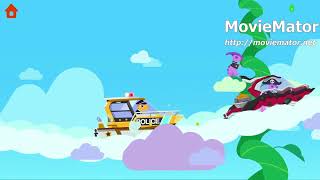 Dinozor Polis Arabası🚓 - Araba Sürme ve Kovalama Oyunları | Çocuklar Öğrenme | Çocuk Oyunları screenshot 1