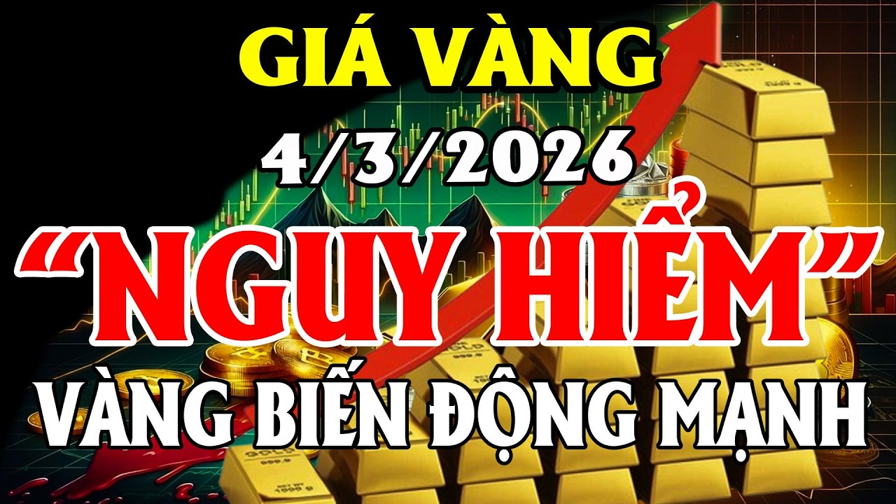 GIÁ VÀNG BIẾN ĐỘNG MẠNH! Trung Đông Leo Thang – Nhà Đầu Tư Cẩn Trọng #dubaogiavang, #giavanghomnay