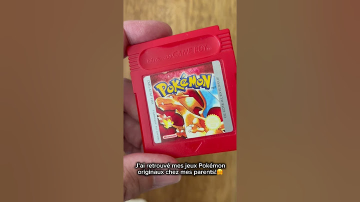 Mes Jeux Pokémon Originaux - Des Trésors Retrouvés! #pokemon #retrogaming