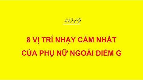 Điểm g là cái gì nó nằm ở đâu