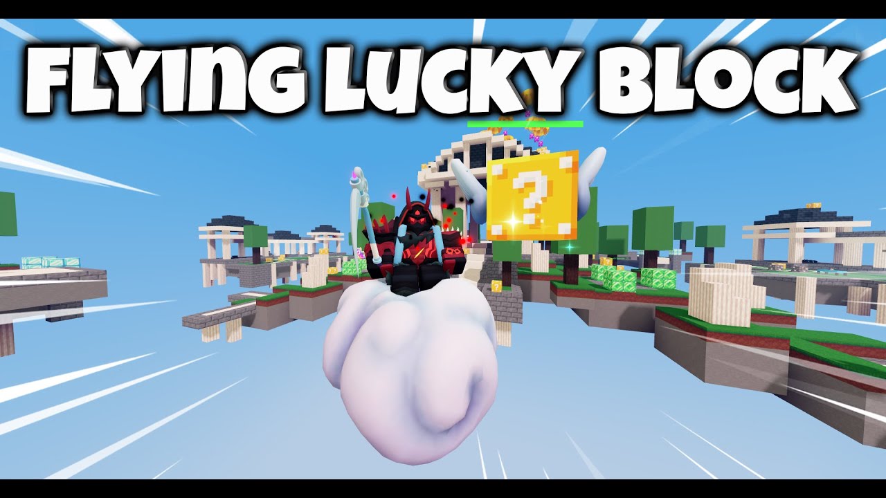 Flying Lucky Block, BedWars Wiki