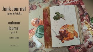 AUTUMN JOURNAL 2024: Hidden Spine #3 #craftwithme