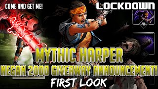 TWD RTS: Mythic Harper First Look + Negan 2000 Giveaway! The Walking Dead: Road to Survival Leaks