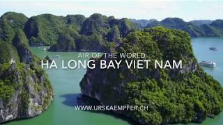 Ha Long Bay Viet Nam Aerial 4K