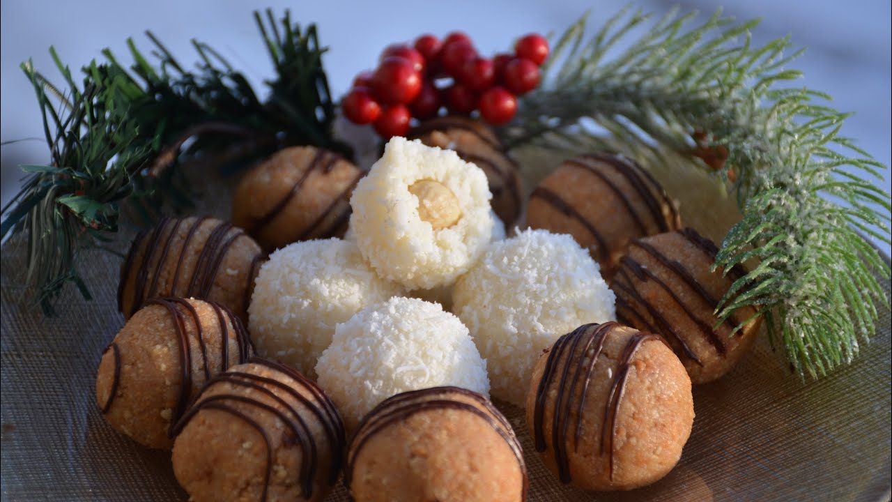 NAJBRZA VARIJANTA RAFAELO KUGLICA OD SAMO DVA SASTOJKA I BRZE PLAZMA KUGLICE (COCONUT TRUFFLES)