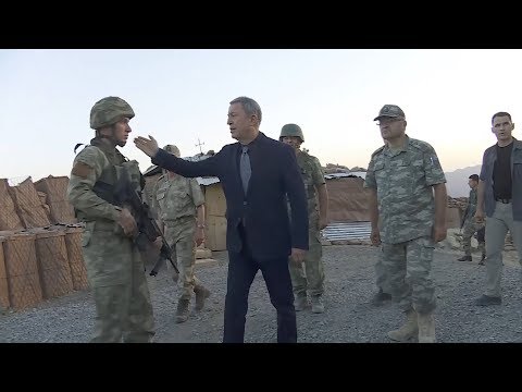 Hulusi Akar'ın ilk sivil ziyaretinden çok özel anlar!