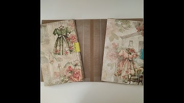 Part 2 - Beginner Journal Making Series - Prepping Signatures & Creating Cover Base