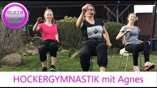 Download Lagu Hockergymnstik [B01#01] HWS BWS Beine Training im Sitzen Chair Workout MP3