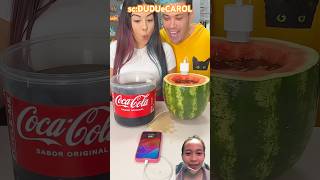 charger HP pakai semangkA⁉️ #dubbing #funny #shorts #feedshorts #watermelon #iphone