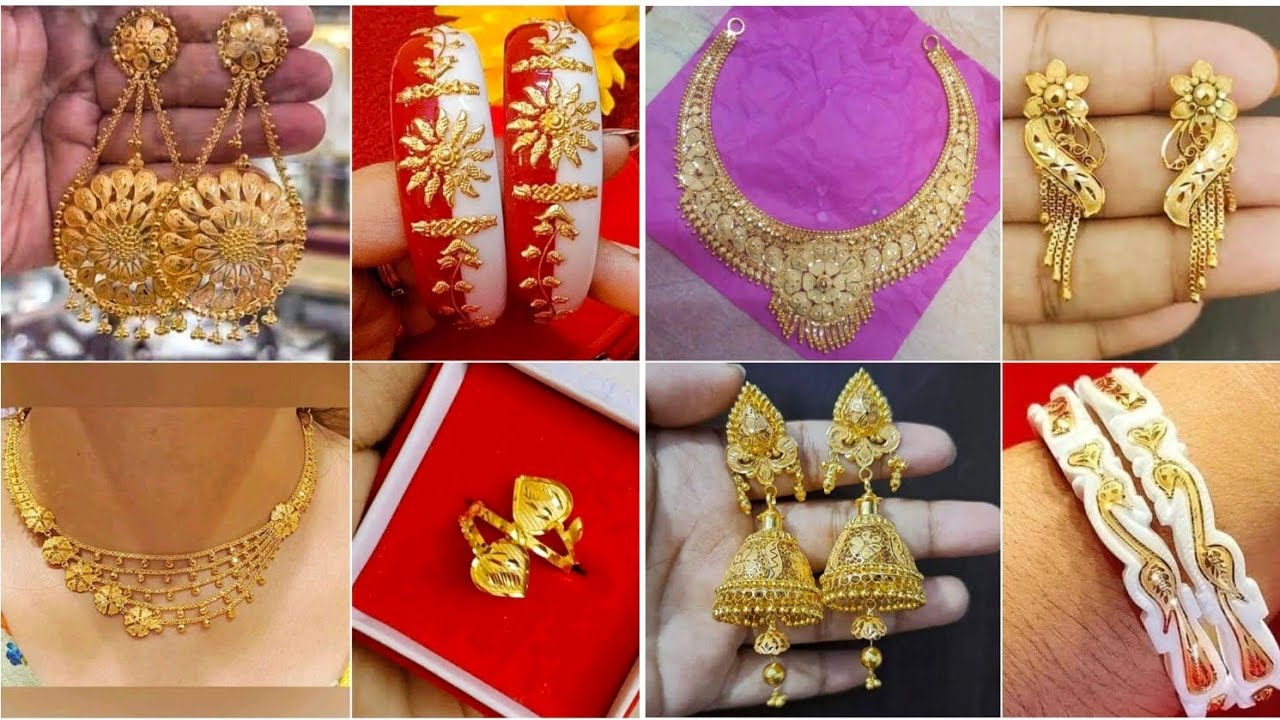 Light Weight Gold Jewellery Collection My Gold Jewellery Collection