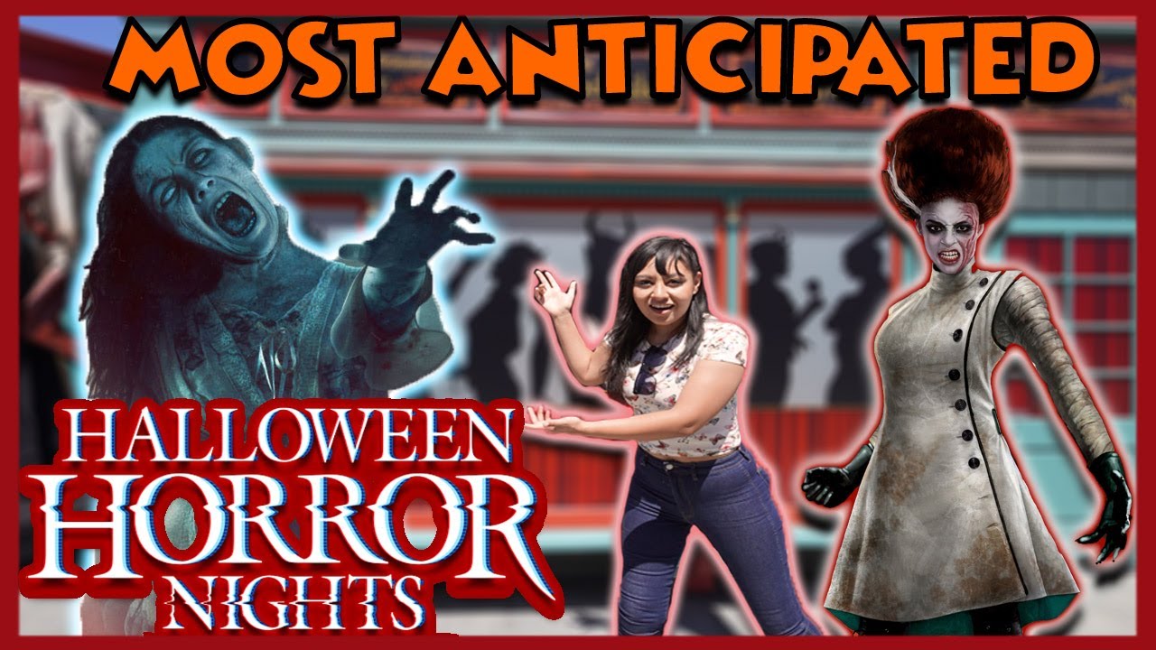 MY MOST ANTICIPATED MAZES FOR HALLOWEEN HORROR NIGHTS 2021 (UNIVERSAL
