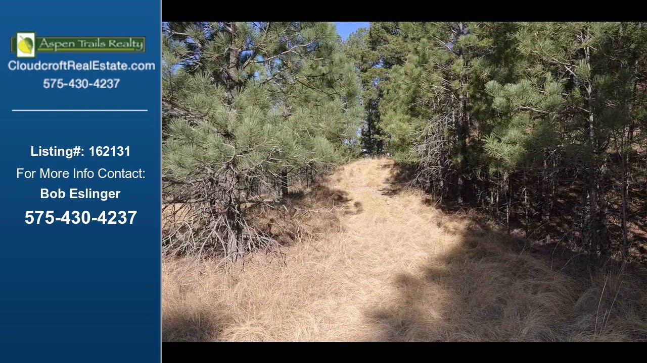 Mayhill Real Estate Land for Sale. 86,500 Bob Eslinger of