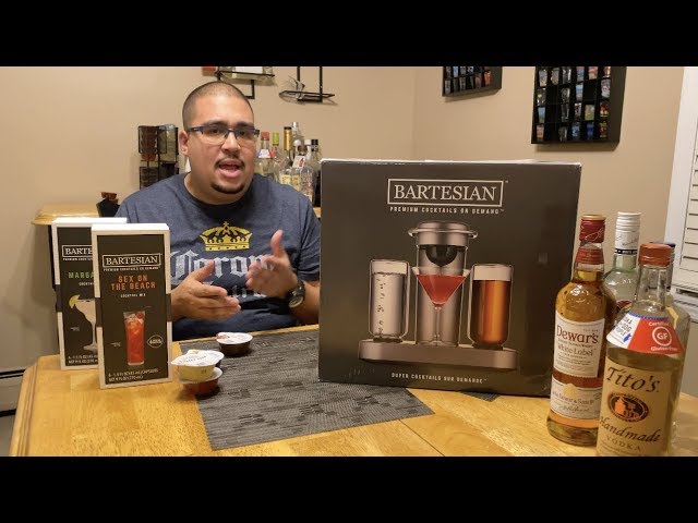 Bartesian Premium Cocktails On Demand Unboxing & Setup 