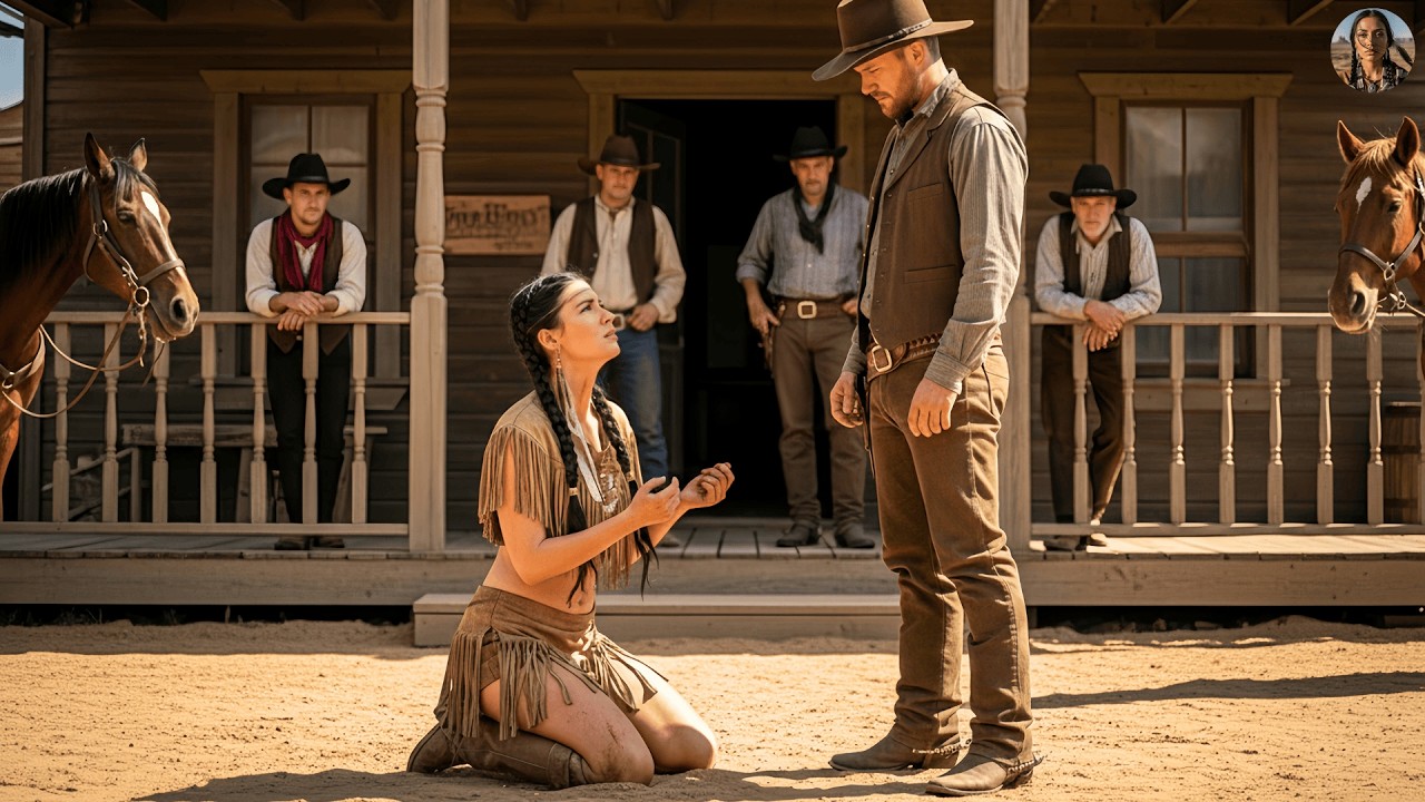 “No compres ese caballo…” susurró la joven apache — “Elígeme, vaquero… quiero ser libre”