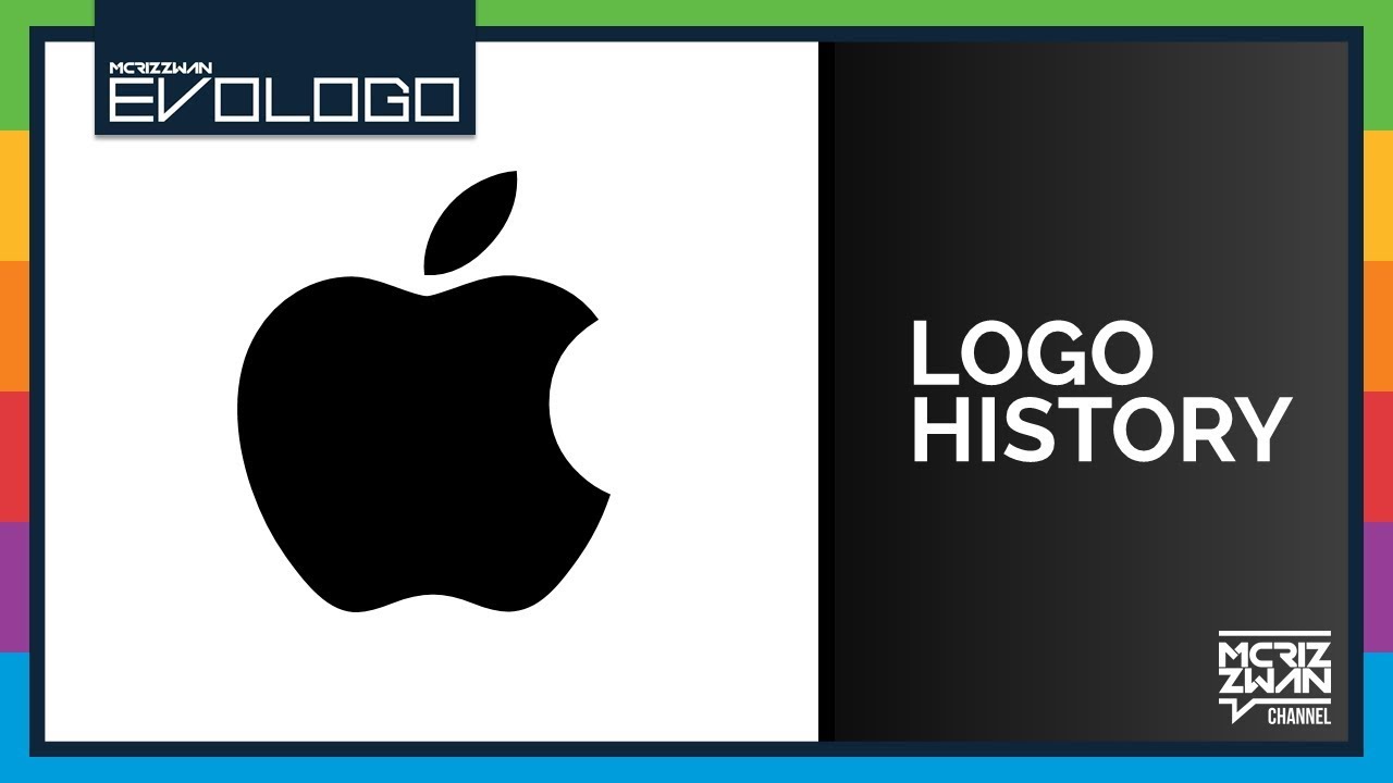 Apple Logo History | Evologo [Evolution of Logo] - YouTube