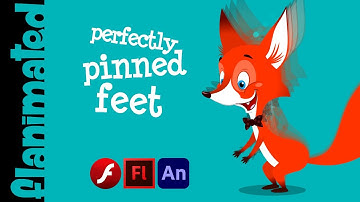 Keeping feet perfectly pinned in Adobe Animate