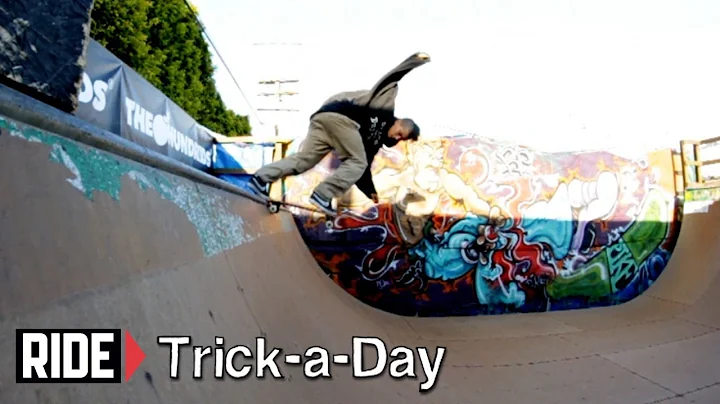 How-To Skateboarding: Backside Tailslide On Transi...