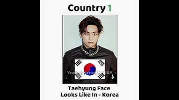 BTS Taehyung Amazing FACE In Different Country!! 😱😮