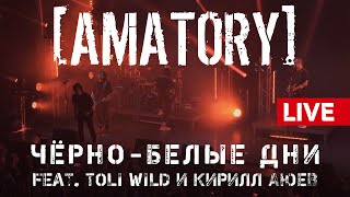 [AMATORY] - Чёрно-белые дни feat. Анатолий Борисов и Кирилл Аюев LIVE // 12.09.2020, Москва
