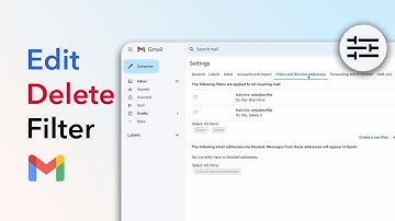 Hoe kan ik een filter in Gmail bewerken of verwijderen?