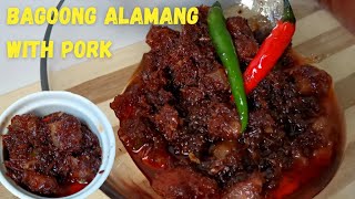 Ginisang Bagoong Alamang with Pork | Easy Shrimp Paste Recipe