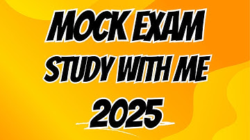 RE5 Mock Exam I Study With Me I July 2025
