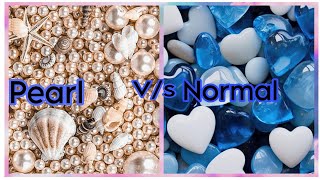 Pearl 🦪 vs Normal 💙 /dress 👗/cake🍰/purse 👛/heel 👠 #colorful #fun  #choose  #style