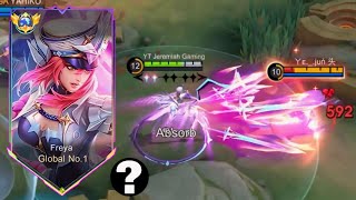 NEW SECRET TRICK TO ONE HIT ENEMIES🤫 ( MUST TRY ) FREYA BEST BUILD 2024 - MLBB