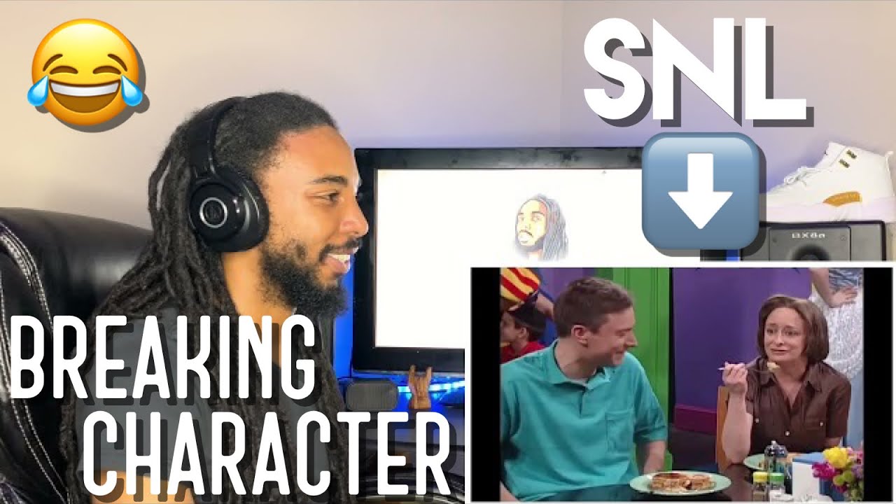 SNL - Funniest Character Breaking Compilation (Reaction)
