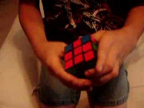 12 year old Jacob masters Rubik's cube.