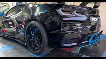 C8 Z06 CARBON FIBER REAR DIFFUSER INSTALL TIPS