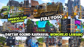 Karnaval Fusobrewog Team 3 Daftar Hadir Sound System Karnaval Karnaval Wonorejo Lawang