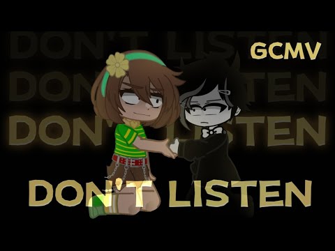 Видео: гача клип | Don't listen | андертейл undertale | #GCMV #Gachaclip #Гачаклип #Gachaclub #Gachanox