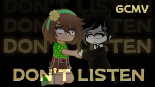 гача клип | Don't listen | андертейл undertale | #GCMV #Gachaclip #Гачаклип #Gachaclub #Gachanox