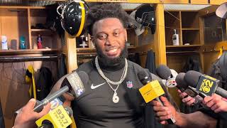 Patrick Queen on being with Steelers vs. Ravens