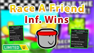 [LIMITED UGC] Race A Friend | Inf. Wins / Auto Eggs / Rebirth Script