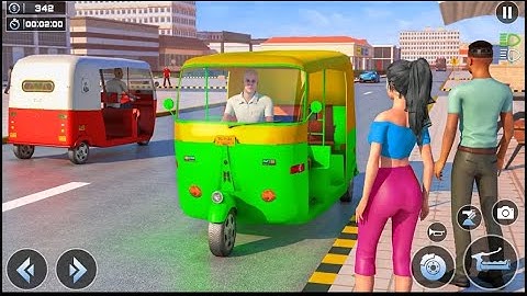 Tuk Tuk auto rickshaw game is among driving game. Drive tuk tuk rickshaw in city.